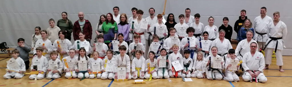 Tolle Leistungen bei der Kyu Prüfung im Jänner